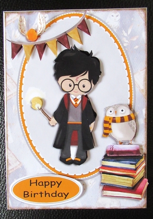 Harry potter inspired topper no 3 by Davina Rundle