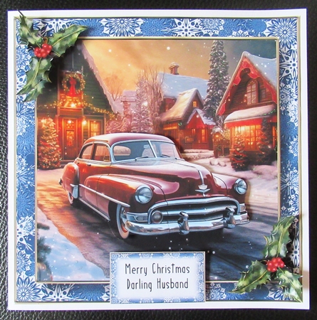 Vintage Car Christmas 2 (No Bow) by Davina Rundle