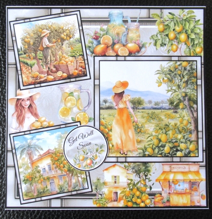 The Lemon Grove Mini Page Kit by Davina Rundle
