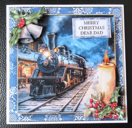 The Christmas Steam Train 4 by Davina Rundle