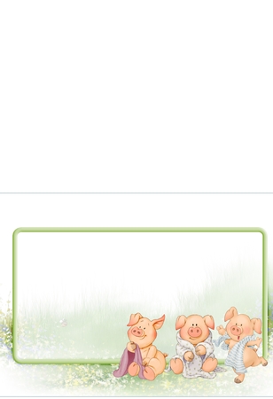 Three Little Pigs Insert by Davina Rundle