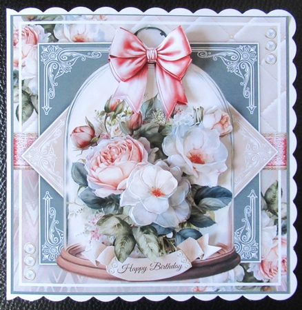 Wild Rose Bell Jar Mini Page Kit by Davina Rundle
