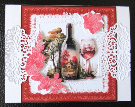 Red wine 1 by Davina Rundle