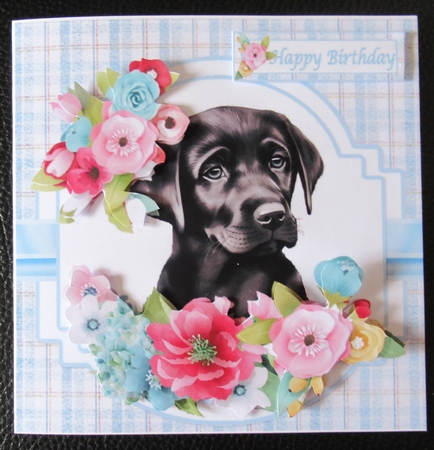 7x7 special puppy wishes choice of 4 toppers mini kit by Davina Rundle