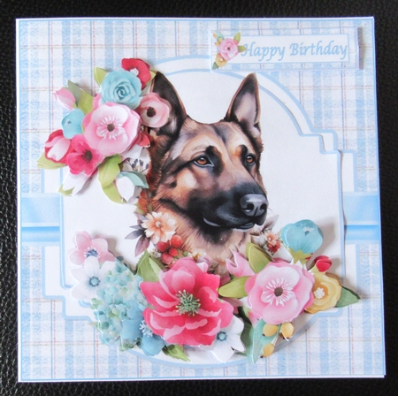 7x7 special puppy wishes choice of 4 toppers mini kit by Davina Rundle