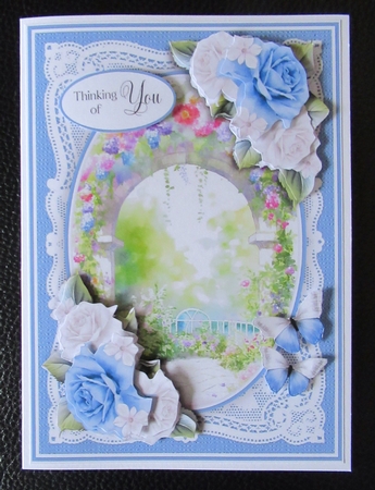 Lace and Roses Secret Garden Bumper Set by Davina Rundle