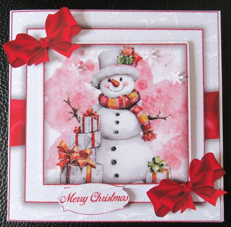 The Snowman 3 Mini Kit    7X7 by Davina Rundle