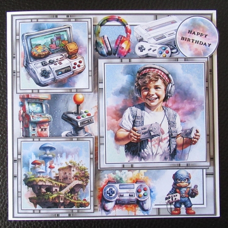 The Video Gamer Mini Page Kit by Davina Rundle