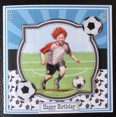 FOOTBALL BOYS by Davina Rundle