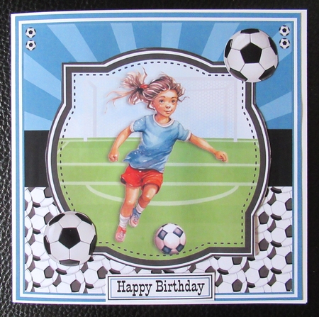 FOOTBALL GIRLS by Davina Rundle