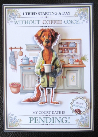Depresso (Dog) by Davina Rundle