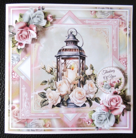 Rose Lantern Mini Page Kit  by Davina Rundle