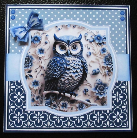 BLUE OWLS by Davina Rundle