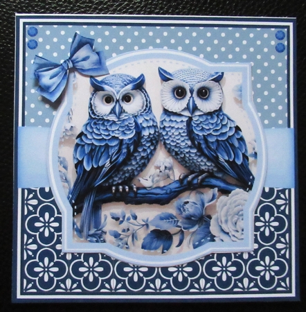 BLUE OWLS by Davina Rundle
