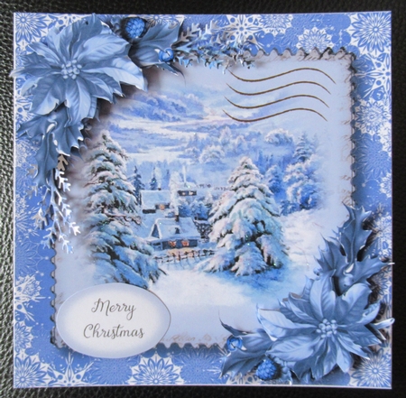 The Christmas Stamp - Winter Scene 1 by Davina Rundle