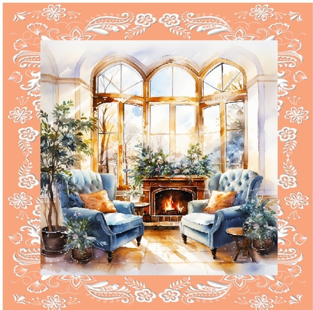 Autumn Fall Light Frames by Davina Rundle