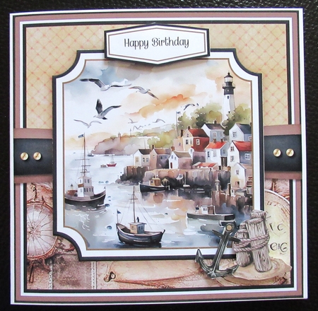 The Harbour Card Topper Kit by Davina Rundle