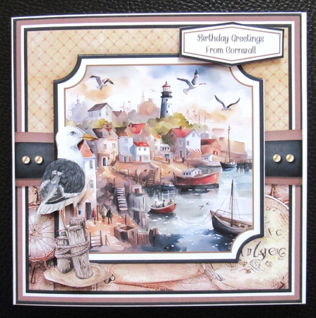 The Harbour Card Topper Kit by Davina Rundle