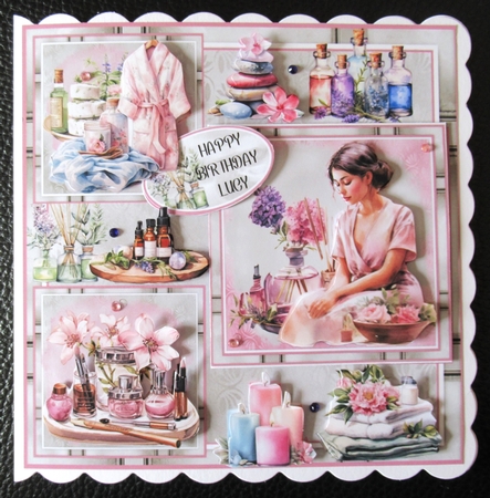 Spa Day Mini Page Kit by Davina Rundle