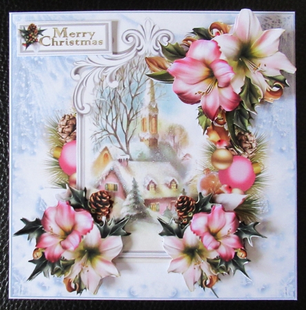 7x7 the Christmas church choice of two mini kit by Davina Rundle