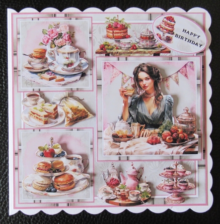 The Tea Party Mini Page Kit by Davina Rundle