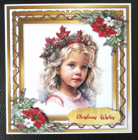 8x8 Mini Kit Gorgeous Christmas Princess by Davina Rundle