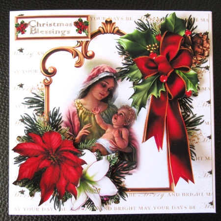 7x7 the Christmas nativity choice of two mini kit by Davina Rundle