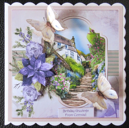 English garden in Cornwall by Davina Rundle