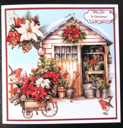 A Christmas garden by Davina Rundle