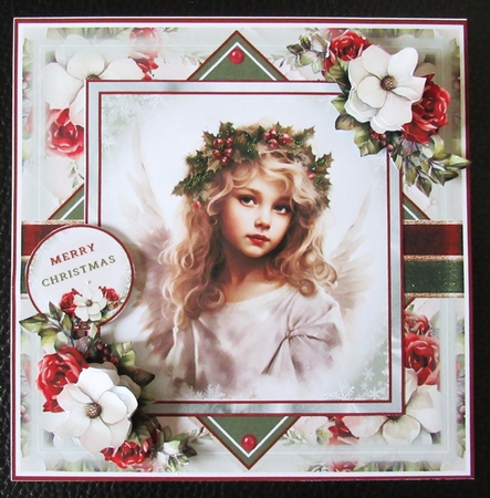 Christmas Angels Mini Page Kit by Davina Rundle