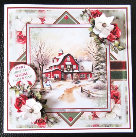 Winter On The Farm Mini Page Kit by Davina Rundle