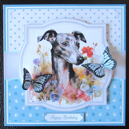 FLOWERY GREYHOUNDS by Davina Rundle