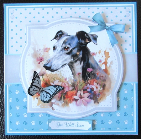 FLOWERY GREYHOUNDS by Davina Rundle