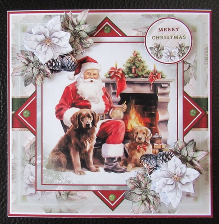 Santa And Friends Mini Page Kit by Davina Rundle