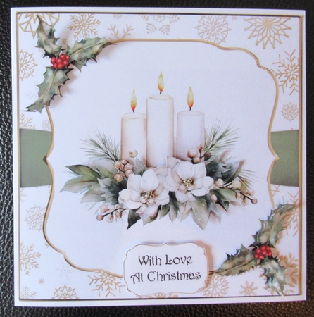 Mixed Watercolour Christmas Multi Topper Kit by Davina Rundle