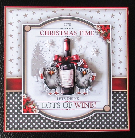 Lets Drink Lots Of Wine by Davina Rundle