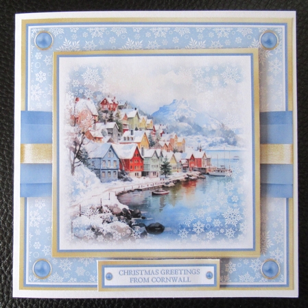 By the Water Winter Multi Topper Kit 8x8 inch by Davina Rundle