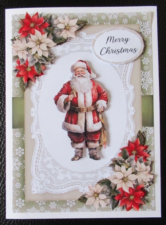 Fabulous Father Christmas A5 Multi Topper Kit by Davina Rundle