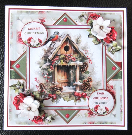 Winter Bird House Mini Page Kit by Davina Rundle