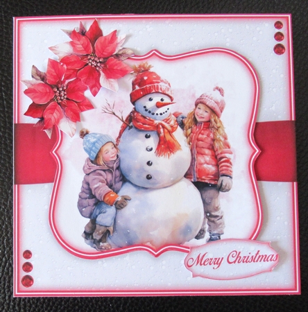 Snowmen Friends Mini Kit   7X7 by Davina Rundle