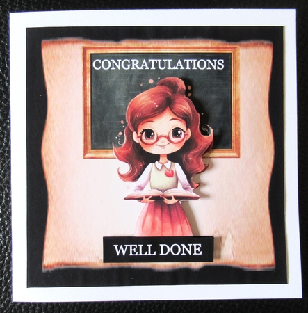 CONGRATULATIONS YOUNG LADY by Davina Rundle