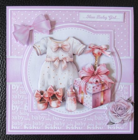 NEW BABY GIRL - bumper kit by Davina Rundle