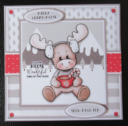 Christ-Moose Kisses 2 Mini Kit by Davina Rundle