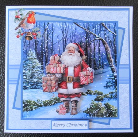 Santas special delivery 7x7 by Davina Rundle