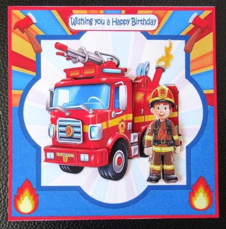 A little firefighter by Davina Rundle