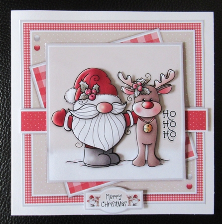 Ho Ho Ho 2 Mini Kit by Davina Rundle