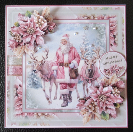 A Pink Christmas 02 Mini Page Kit by Davina Rundle