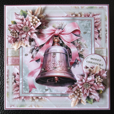 A Pink Christmas 04 Mini Page Kit by Davina Rundle