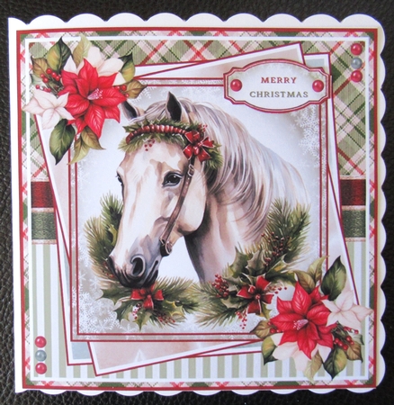 Christmas Horse Mini Page Kit  by Davina Rundle