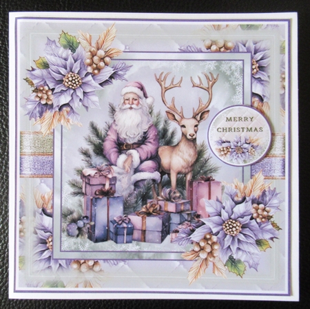 Lilac Christmas Mini Page Kit by Davina Rundle